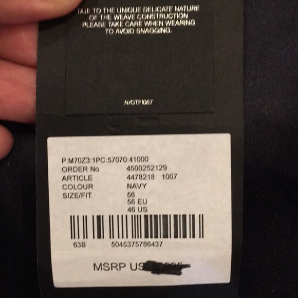 Burberry Silk dress pants - Picture 4 of 5